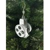 Jabtek LISTER Stationary Engine Christmas Tree Bauble Silver