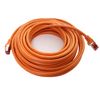 1aTTack.de - 1x 5m CAT6 patch cable S/FTP PIMF shielding CAT.6 RJ45 network cable Ethernet cable DSL LAN router switch modem patch panel - orange - 1 piece
