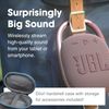 JBL Clip 4 Portable Bluetooth Speaker (Black/Orange) + Bundle with divvi! Protective Hardshell Case (Black)