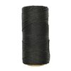 Linhasita Waxed Thread 100 g / 170 m Polyester 1 mm Thick Macrame, 30 Colours Black