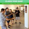 GoSports Hook21 Ring Swing Game -Ring Toss Game with Foldable Arm  - Brown