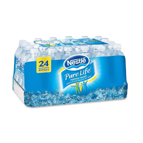 Nestle Waters North America 101264 "Nestle Pure Life" Purified Water 16.9 Oz (Pack of 24)