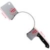 GLADFRESIT Scary Halloween Headband - Realistic Kitchen & Sharp Knife Through Head Effect