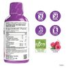 Bluebonnet Liquid Calcium Magnesium Citrate & Vitamin D3 Raspberry 16 Fl Oz