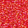 Toho Size 11/0 Seed Beads Trans. Rainbow Siam Ruby 8.2g