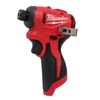 Milwaukee 3450-20 M12 12 Volt 1/4" Hex Subcompact Brushless Hex Impact Driver