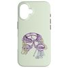 Rock climbing harness quickdraws and wires trad rack Case for iPhone 16