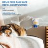 Yirr Cat Calming Diffuser, Cat Pheromones Calming Diffuser, Multicat Calming Diffuser, Relaxing Pheromone for Cat Relief Stress Anxiety Fighting Scratching, 2 Diffuser 4 Refill(48ml)