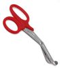 Heavy Duty Shears EMT Gardening Scissors & Fruit Picking Tool 7.5" Red Handle