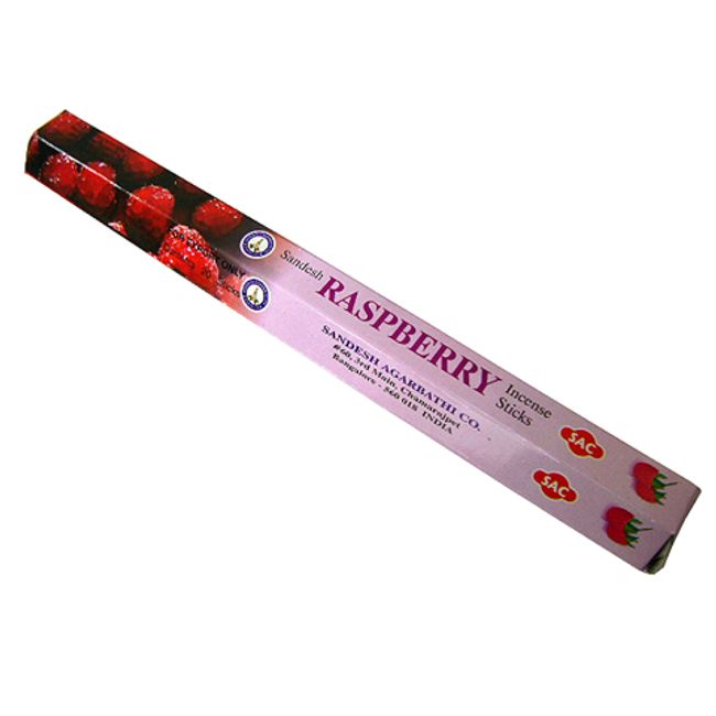 Incense Raspberry Incense Stick /SAC RASPBERRY/Incense/Indian Incense/Asian Miscellaneous Goods (Post-mail delivery option available/1 postage fee will be charged for every 6 boxes)