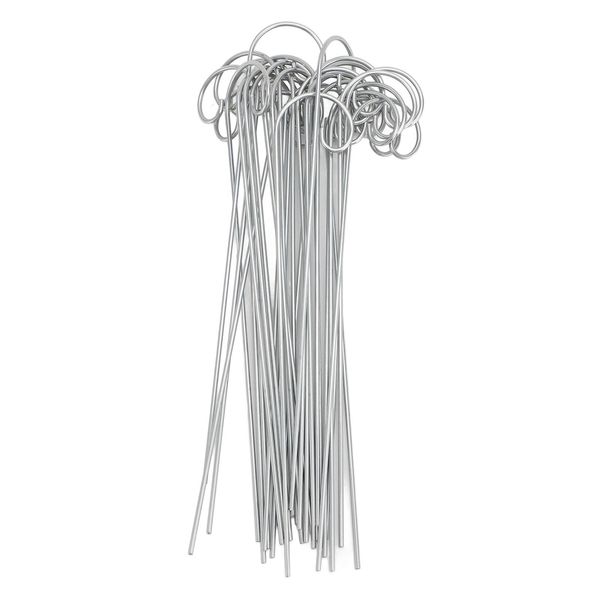 Plant Label Hooks, 30Pcs Garden Markers Stake Plant Label Holder Stainless Steel Plant Label Hanger, Garden Plant Sign Plant Tags Stake for Flowers, Potted Plants, Seed