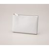 Slim Thin Cosmetic Pouch, Cosmetic Pouch, Accessory Holder, Back Side, Pink Gold, Compact Size