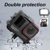 Cage for Insta 360 Ace Pro Frame Accessories, Protective Housing Shell with Tempering Glass Lens Case