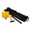 Laser 5702 Snow Shovel - Collapsible,Black,yellow