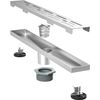 Linear Shower Drain 60" Brushed 304 Stainless Steel with Drain Grate