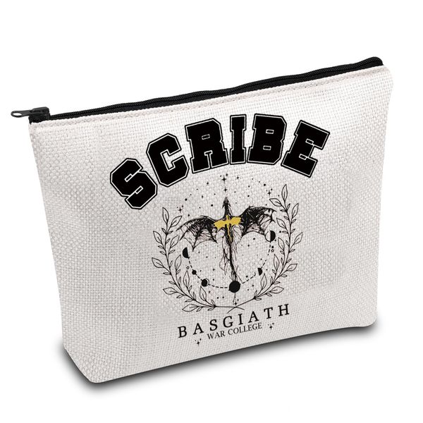 Dragon Rider Tote Bag Healer Riders Scribe Infantry Basgiath War College Umhängetasche Wing Riders Bookish Gift, Scribe, Kosmetiktasche