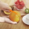 AWAVM 1PC Plastic Orange Peeler, Long-Handle Orange Peeler Tool Orange