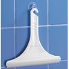 WENKO 3901010100 Bathroom squeegee, Polypropylene, 24.5 x 23.5 cm, White