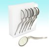 6 Pcs Dental Mouth Mirror Cone Socket #5 Double Sided, DN-2474