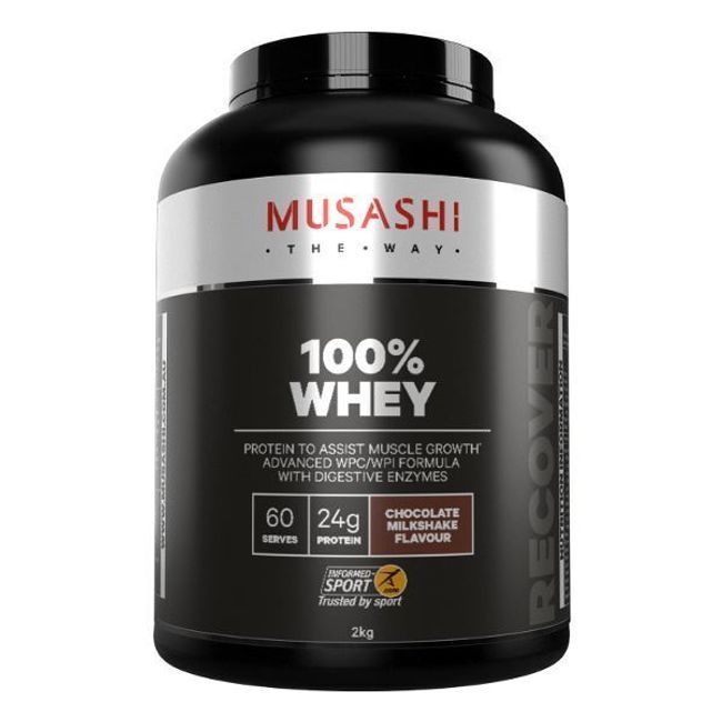 100% Whey 2kg Chocolate Musashi