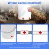 20 Pcs Automatic Waterer Poultry Drinker Device Chicken Duck Geese Quail Feeder