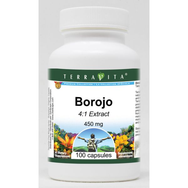 Borojo 4:1-450 mg (100 Capsules, ZIN: 519308) - 3 Pack