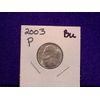 Philadelphia Mint Jefferson Nickel from 2003