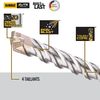 DT8912-QZ - Broca XLR SDS+ 6x110x50