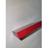 1" x 6" x 6" Polyurethane/Urethane Sheet, 95 A Durometer, Red