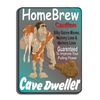 Cave Dweller Home Brew Waterproof Labels, 8 Pack