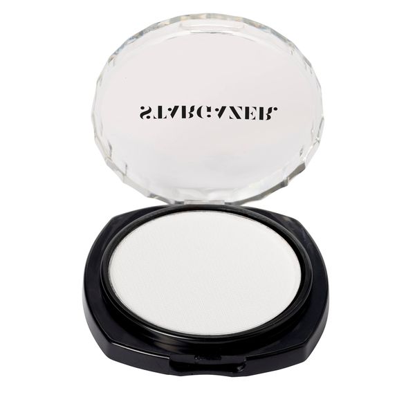 White eye shadow. Maximum colour pressed powder eye shadow.