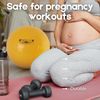 Original TheraBand® Exercise Balls, Designed for Core Strength Training and Stability Based Exercises, 45cm, Yellow