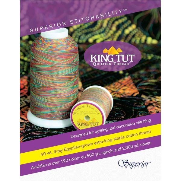 Superior Threads King TUT Quilting Thread #995 Sahara Desert - 2000 Yard Cone