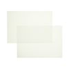 Farbiges Briefpapier, DIN A4, Blanke Briefhüllen (100, transparent-weiß)