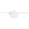 Descente DMATJX00 Sports Mask, Cooling, Pollen Protection, Non-stuffy, 3D, Washable, Moisture Wicking, Ionia, white (WH)