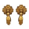 Sass & Belle Gold Hands Pendant Drawer Knobs - Set of 2