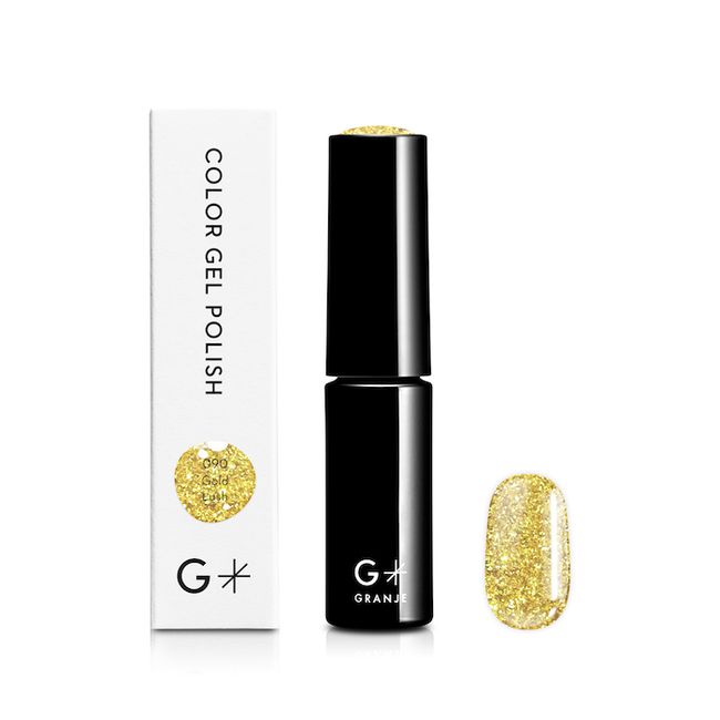 GRANJE Gel Nail Color (090 Gold Lush) | Color Gel Polish Gold Glitter Made in Japan Easy Self Gel Nail Domestic Cosmetics &lt;GRANJE Official&gt;