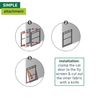 Windhager 03333 Insect Protection Cat Flap and clip system