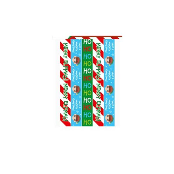 Gem Imports 100 Pack Elf Christmas Paper Chains Decorations