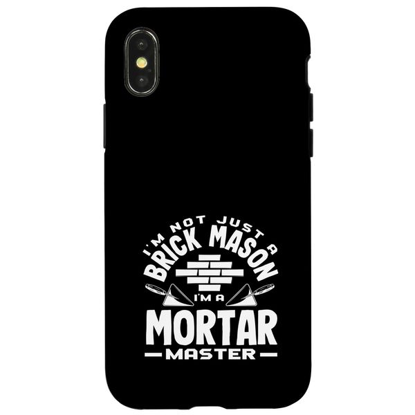 Bricklayer Not Just A Brick Mason Mortar Master Case for iPhone X/XS