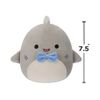 Squishmallows Original Peluche de 19 cm- Gordon le Requin Gris