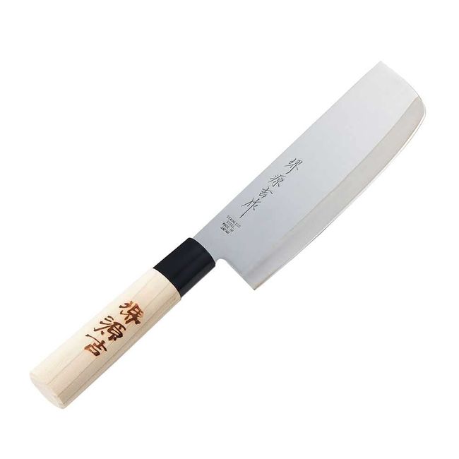 Bestco MA-3700 Nakiri Knife 6.5 inches (165 mm), Stainless Steel, Vegetables, Made in Japan, Sakai Genkichi Japanese Knife