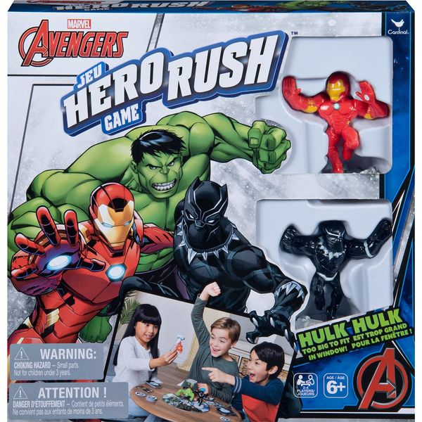 Cardinal Games Marvel's Avengers Hero Rush Board Game, Multicolor, 6051278