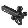 Trailer Hitch 2" Receiver 1-7/8" & 2" & 2-5/16" Tri-Ball Hitch with Hook