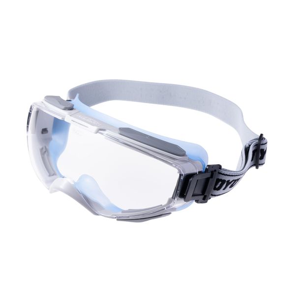 Toyo No. 1390 Hyper Goggles, Blue, Clear, JIS Standard