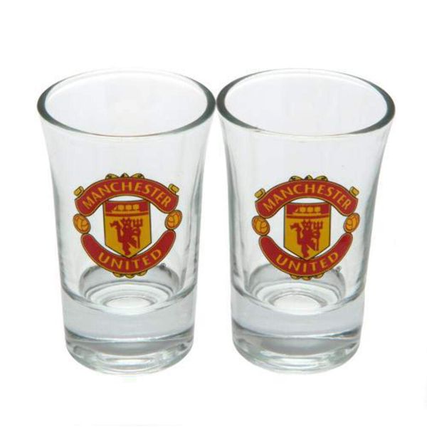 Manchester United Football Club - Club Crest Shot Glass Set