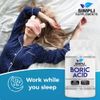 Boric Vaginal Suppositories -  60 Count (600mg)  - By Simpli Supplements