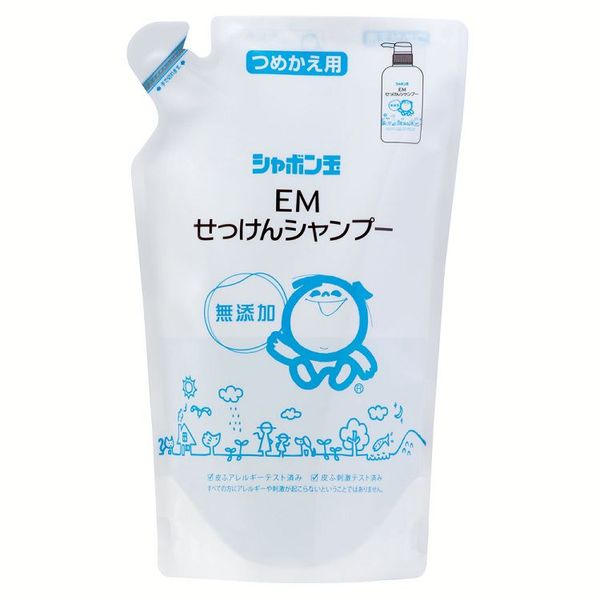 EM Soap Shampoo (Refill) 420ml 3511<br> EM Soap Shampoo 420ml Shampoo Bath Refill Additive-free Bubble Soap D