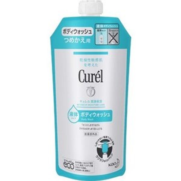 Set of 10 Curel Body Wash Refill 340ml x 10 Set