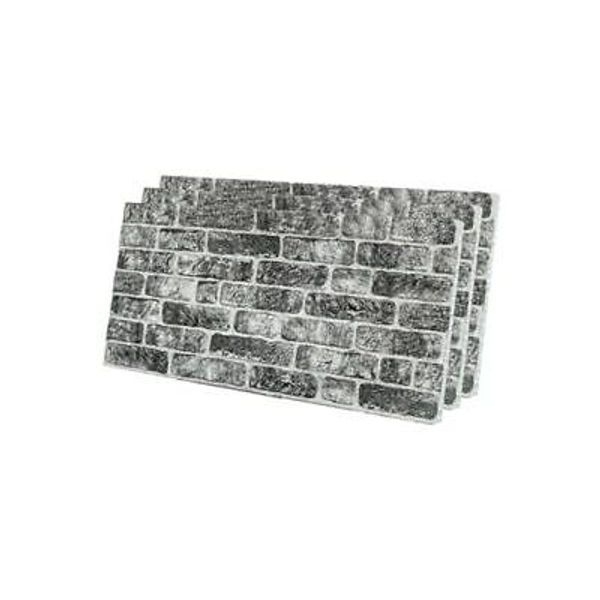 3D Wall Panels Brick Effect - Cladding, Stone Look, 3 Panels Old Town